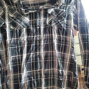 Multi colored flannel